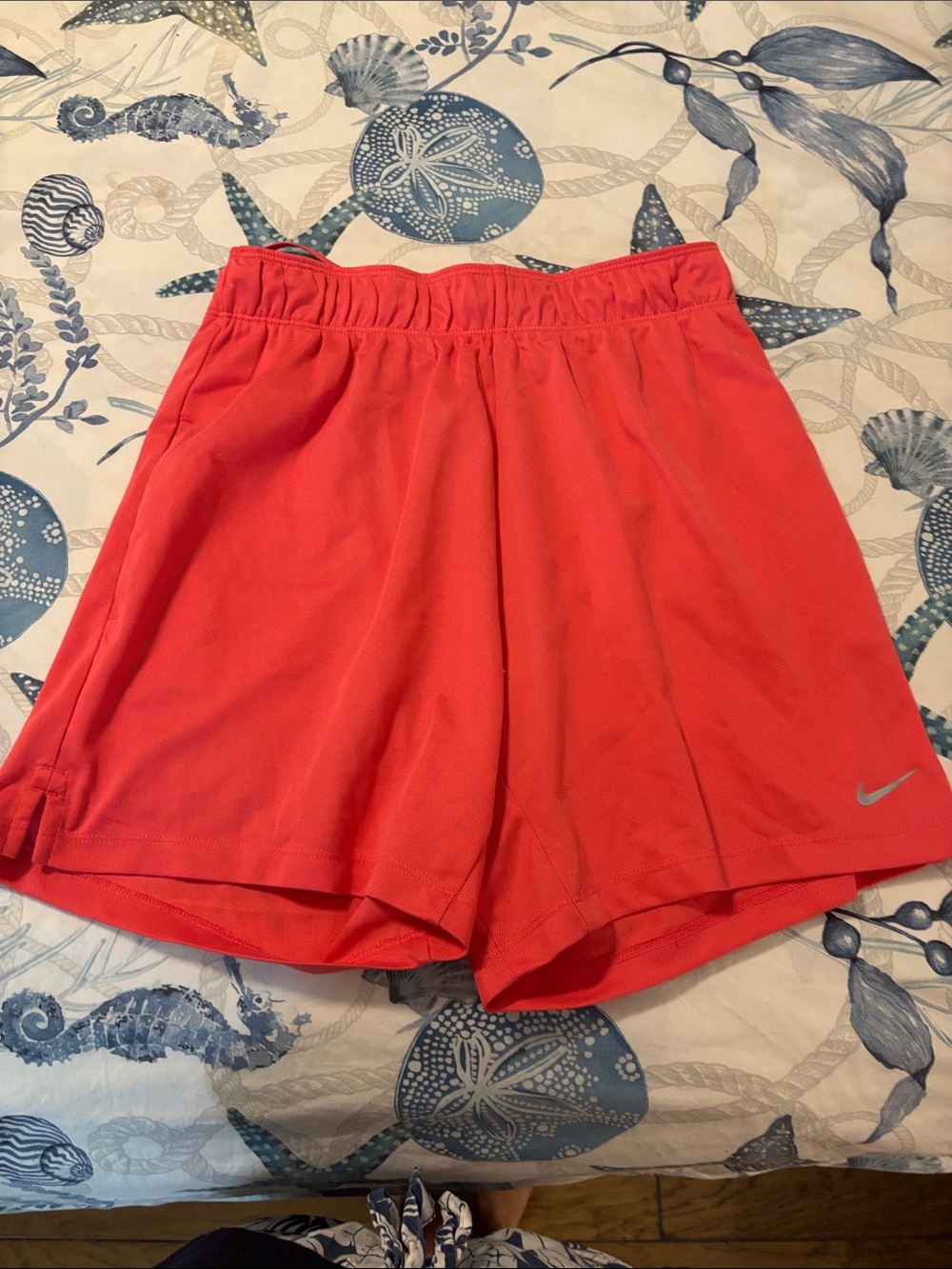 Nike Women's Athletic Shorts in Coral Pink